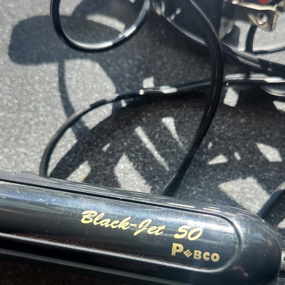 Curling Iron 1" Pebco Black-Jet 50 Electric High/Low Heat Indicator Light